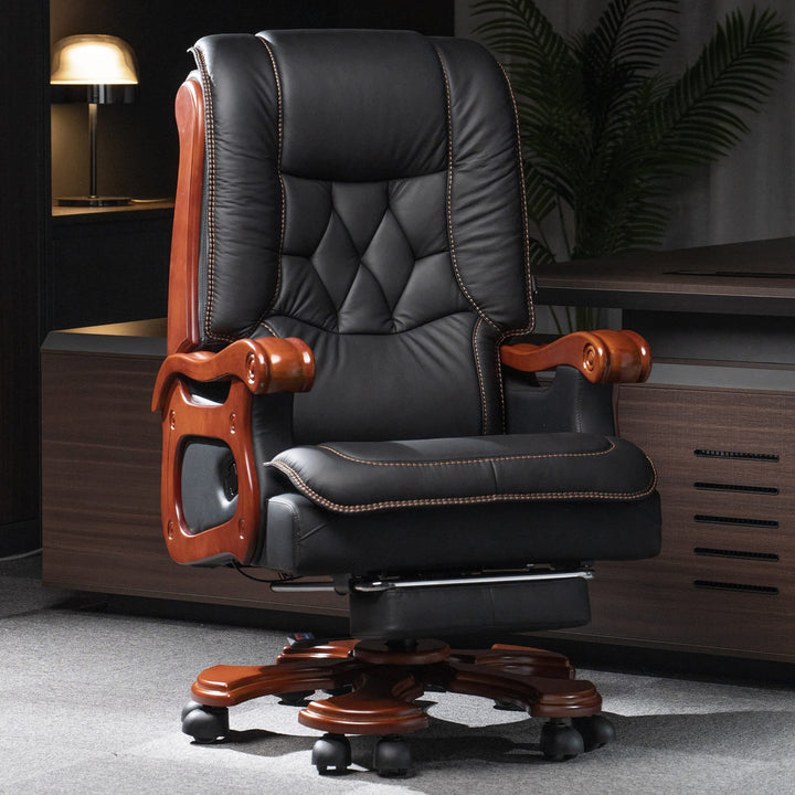 Evan Massage Office Chair-black