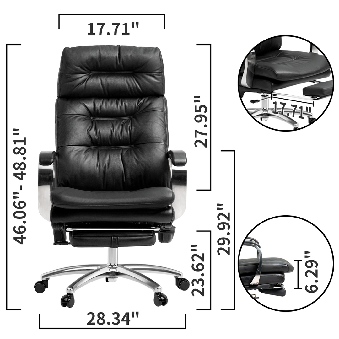 Vane Massage Office Chair